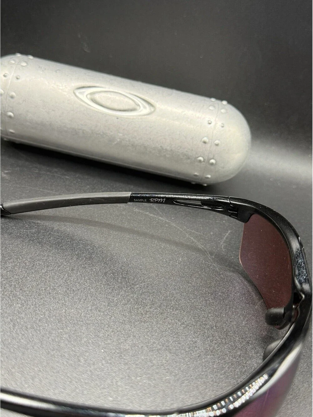 Oakley RPM Edge Metallic Black/G30 Black Iridium Lenses OO9205-06